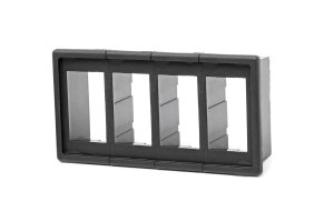 Auxiliary Switch Bezel - Rough Country - Quad - Black